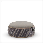 Pouf Bahamas 105 - DALA | Pouf Bahamas 105-DALA, living area - Pacific Compagnie.