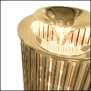 Lampe de salon PC - Excellence - High-end lamp featuring Estremoz marble and gold-plated brass - Pacific Compagnie.