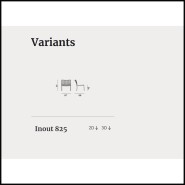 Chaise Lounge Outdoor 30 - Inout 825, élégant - Pacific Compagnie.