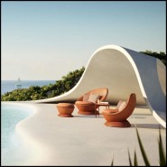 Fauteuil 105 - Papyon | Wing Chair 105 - Papyon, living room - Pacific Compagnie.