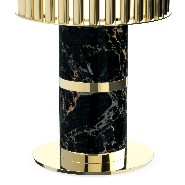 Lampe de salon PC - Excellence - Premium lamp with gold-plated brass and elegant marble design - Pacific Compagnie.