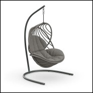 Chaise lounge suspendu 105 - Kida | Hanging Lounge Chair 105 - Kida, bohemian style - Pacific Compagnie.