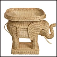 Table d'Appoint 24 - Éléphant | Side Table 24 - Elephant, living room side - Pacific Compagnie.