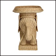 Table d'Appoint 24 - Éléphant | Side Table 24 - Elephant, for garden - Pacific Compagnie.
