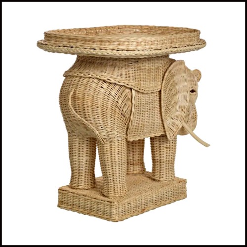 Table d'Appoint 24 - Éléphant | Side Table 24 - Elephant, indoor decor - Pacific Compagnie.