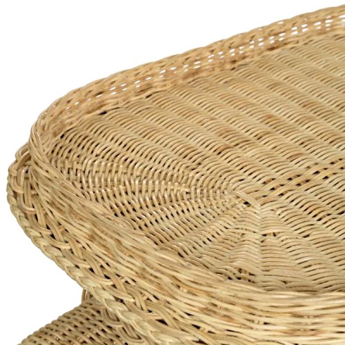 Table d'Appoint 24 - Éléphant, bois - Pacific Compagnie.