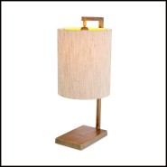 Lampe 24 - Volturno - Abat-jour tissu - Pacific Compagnie.