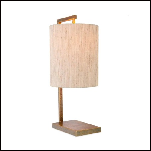 Lampe 24 - Volturno - Pied en céramique - Pacific Compagnie.
