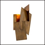 Applique 24 - Origami - Métal plié - Pacific Compagnie.
