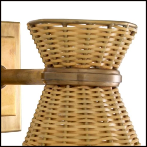 Applique 24 - Kon Tiki | Wall Lamp 24 - Kon Tiki ambiance - Pacific Compagnie.