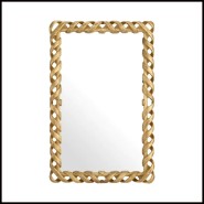 Miroir 24 - Casone - Salon chic - Pacific Compagnie.