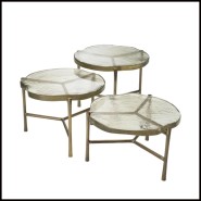 Table Basse 24 - Baldovini set of 3 - Salon moderne - Pacific Compagnie.
