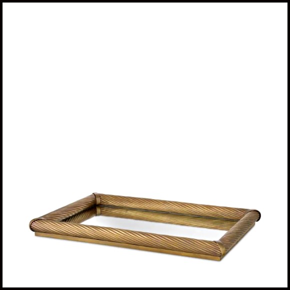 Plateau 24 - Salvi Rectangulaire S - Moderne - Pacific Compagnie.