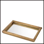 Plateau 24 - Salvi Rectangulaire S | Tray 24 - Salvi Rectangular S food - Pacific Compagnie.