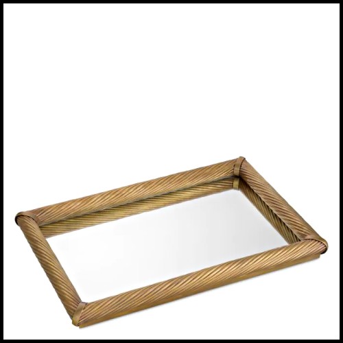 Plateau 24 - Salvi Rectangulaire S | Tray 24 - Salvi Rectangular S design - Pacific Compagnie.