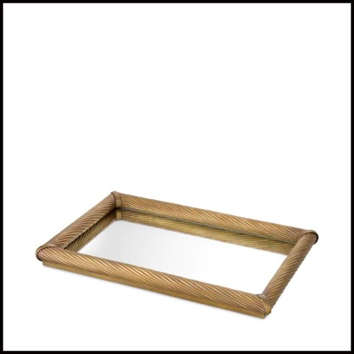 Plateau 24 - Salvi Rectangulaire S - Plateau en bois - Pacific Compagnie.
