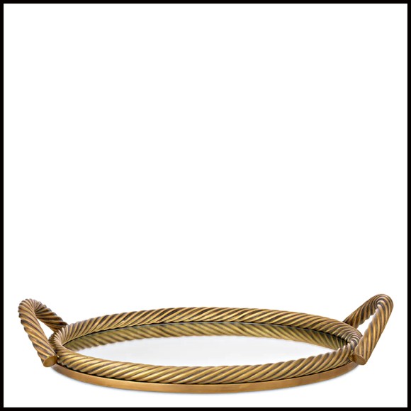 Plateau 24 - Salvi Rond | Tray 24 - Salvi Round product - Pacific Compagnie.