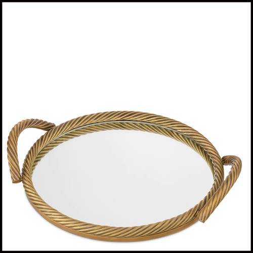 Plateau 24 - Salvi Rond | Tray 24 - Salvi Round detail - Pacific Compagnie.