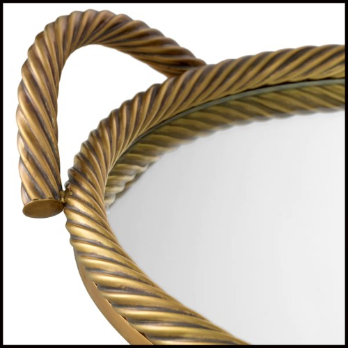 Tray 24 - Salvi Round - Round tray Salvi - Pacific Compagnie.