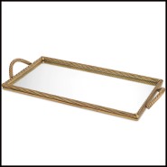 Plateau 24 - Salvi Rectangulaire L - Design épuré - Pacific Compagnie.