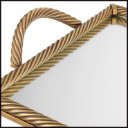 Tray 24 - Salvi Rectangular L - Rectangular tray Salvi - Pacific Compagnie.