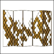 Paravent 155 - Japanese Carpus - Folding room divider with Japanese design - Pacific Compagnie.