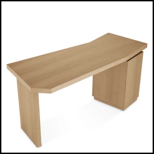 Desk Sarah - Sarah Eichholtz oak desk - Pacific Compagnie.