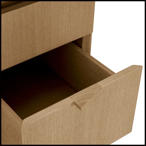 Desk Sarah - Oak veneer Sarah desk - Pacific Compagnie.
