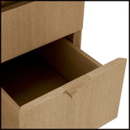 Desk Sarah - Oak veneer Sarah desk - Pacific Compagnie.