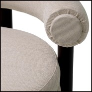 Chaise de salle à manger 24 - Zoey : Velours doux - Pacific Compagnie.