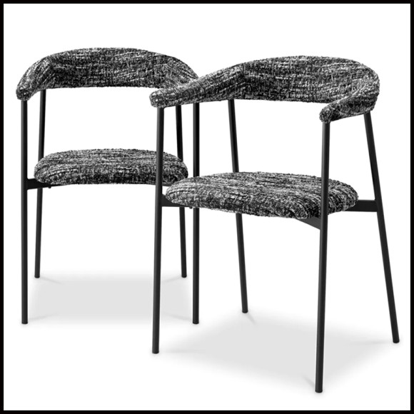 Dining Chair 24 - Julio set of 2: Full Shot - Pacific Compagnie