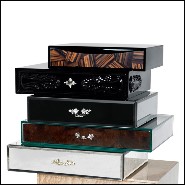 Commode 145 - Exceptional Drawers - Luxury Chest Detail - Pacific Compagnie.