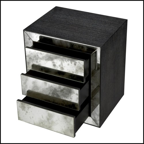 Table de nuit 24 - Bogart : Lampe assortie - Pacific Compagnie.