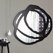 Miroir 30 - Silk | Miroir 30-Silk round mirror - Pacific Compagnie.
