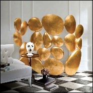 Paravent 145 - Gold Pebble - Décoratif - Pacific Compagnie.