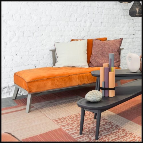 Méridienne 30 - Gray 04 L-R | Chaise Longue 30 - Gray 04 L-R Unique - Pacific Compagnie.