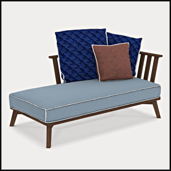 Méridienne 30 - Gray 04 L-R | Chaise Longue 30 - Gray 04 L-R Relaxing - Pacific Compagnie.