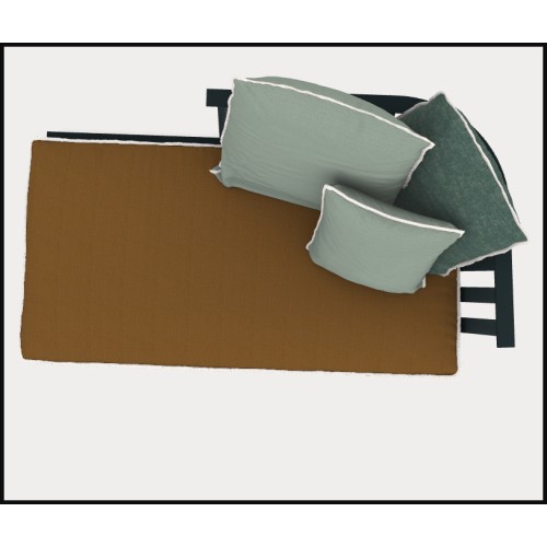 Méridienne 30 - Gray 04 L-R | Chaise Longue 30 - Gray 04 L-R Modern - Pacific Compagnie.