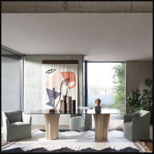 Table 30 - Brick 33 | Table 30 - Brick 33 Bedside Table - Pacific Compagnie.