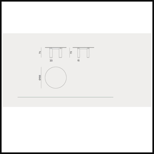 Table 30 - Daen 36 | Table 30 - Daen 36 Side Table - Pacific Compagnie.