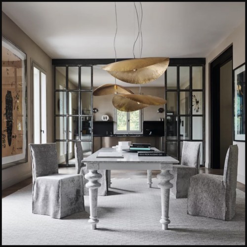 Table 30 - Gray 33 CR - Céramique pieds - Pacific Compagnie.