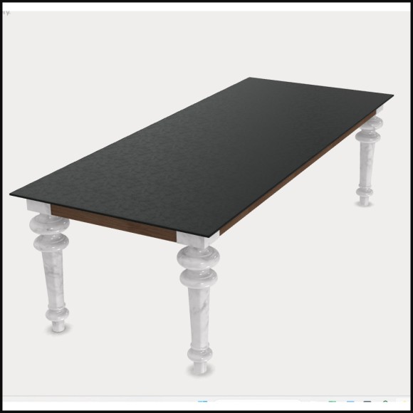 Table 30 - Gris 33 MA | Minimalist Gray Table - Pacific Compagnie.