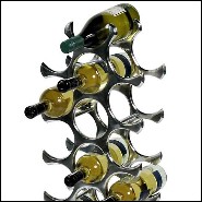 Porte bouteilles 24-Winerack-1 en aluminium