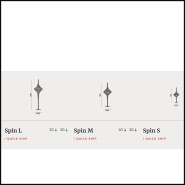 Lampadaire 30 - Spin S, vertical - Pacific Compagnie.