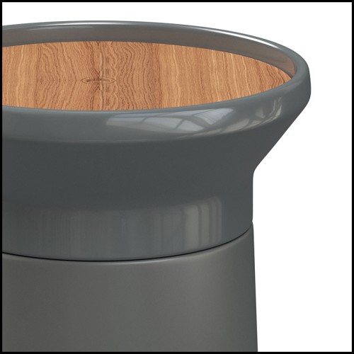 Table d'appoint 45 - Coso S Iron, détail - Pacific Compagnie.