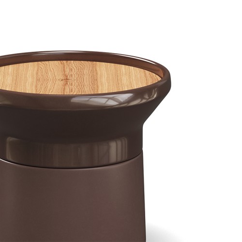 Table d'appoint 45 - Coso S Earth | Side table 45 - Coso S Earth Finish - Pacific Compagnie.