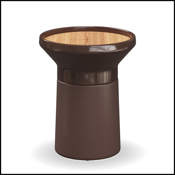 Table d'appoint 45 - Coso L Earth | Side table 45 - Warm Earth Coso - Pacific Compagnie.