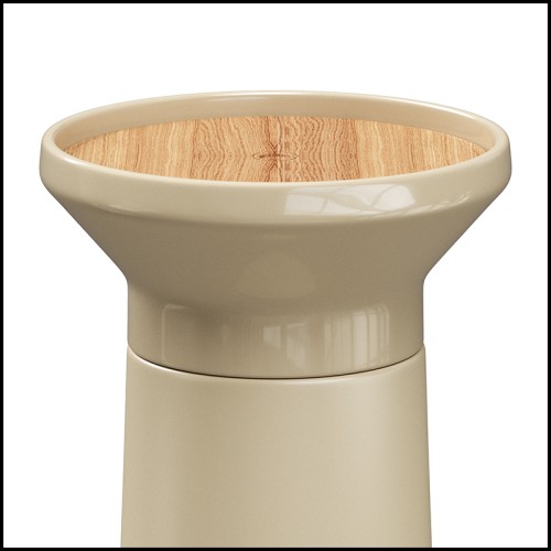 Table d'appoint 45 - Coso L Sand | Side table 45 - Sand Colored Coso - Pacific Compagnie.