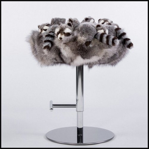 Tabouret de bar 188 - Procyon - Dessin enfantin - Pacific Compagnie.