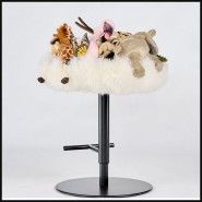 Tabouret de Bar 188 - Selva | Bar Stool 188 Selva wood - Pacific Compagnie.